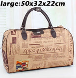Patterned Women Travel Bag