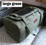 Men’s Large Capacity Travel Bag – Plain Color