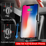 Wireless Car Charger-Phone Holder Car Mount