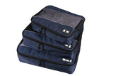 Nylon Packing Cube Travel Bag System (3 Pcs)