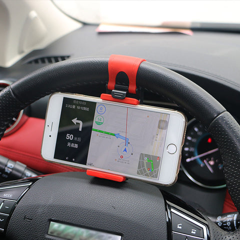 Universal Steering Wheel Phone Holder Clip